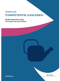 Formulier competentie aanleren - Boek Daniël Doorn (9491996126)