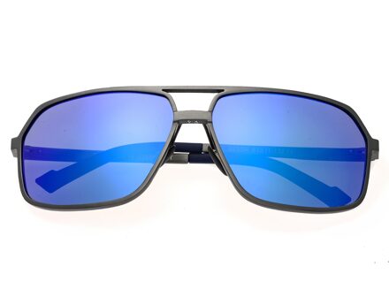 Fornax aluminium gepolariseerde zonnebril Grijs