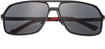 Fornax aluminium gepolariseerde zonnebril Zwart - One Size