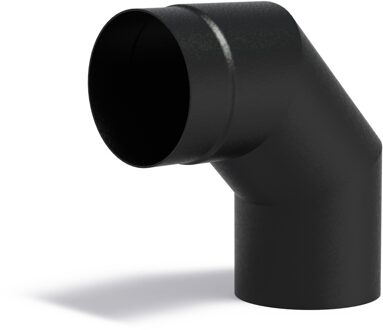 Forno rookgasafvoer antraciet 90 graden bocht