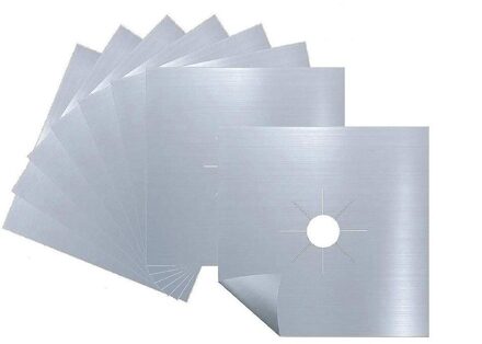 Fornuis Deksel 8 Stuks Olie Pad Gasfornuis Top Bescherming Pad Keuken Accessoires Hoge Temperatuur Olie En Antifouling Cleaning Pad gas