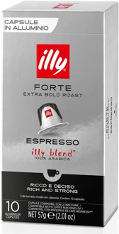 Forte Illy Espresso®10 Nespresso compatible coffee capsules®