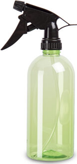 Forte Plastics Plantenspuit met een inhoud van 500 ml - transparant groen - verstuiver - 23 cm - kunststof - Plantenspuiten