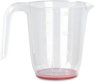 Forte Plastics PlastcForte Keuken maatbeker - kunststof - transparant - 500 ml - Maatbekers