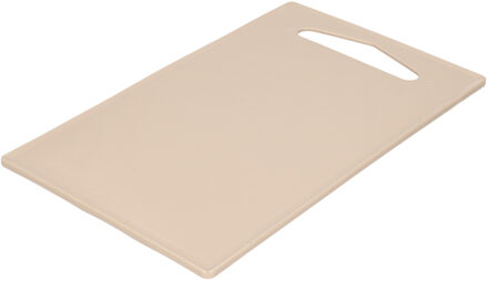 Forte Plastics Plasticforte Keuken Snijplank - beige - 36 x 24 cm - kunststof - voor groente, fruit, vlees - Snijplanken