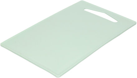 Forte Plastics Plasticforte Keuken Snijplank - mintgroen - 27 x 16 cm - kunststof - voor groente, fruit, vlees - Snijplanken