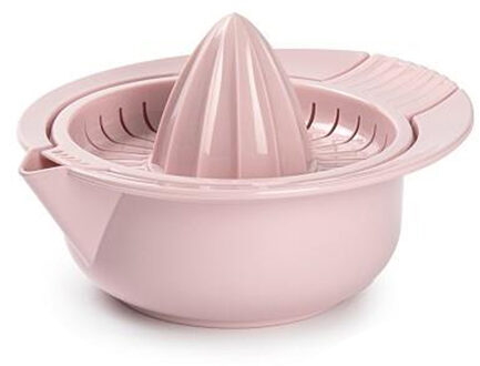 Forte Plastics Plasticforte Sinaasappelpers/citruspers - Handmatig - kunststof - 18 x 10 cm - roze - Citruspersen