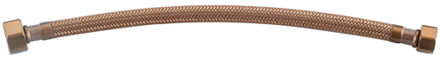 FortiFura Calvi flexibele slang - 30cm - 1/2"x3/8" - Geborsteld koper PVD (Koper) SW1171425 Koper geborsteld
