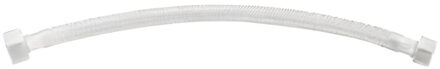 FortiFura Calvi flexibele slang - 30cm - 1/2"x3/8" - mat wit SW1171468 Wit mat