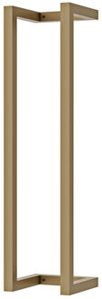 FortiFura Calvi Handdoekrek - 60x12.5x12.5cm - Geborsteld Messing PVD (Goud) SW798605 Messing geborsteld (goud)