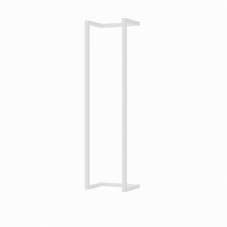 FortiFura Calvi Handdoekrek - 95x25x20cm - Mat wit 33768-96848 Wit mat