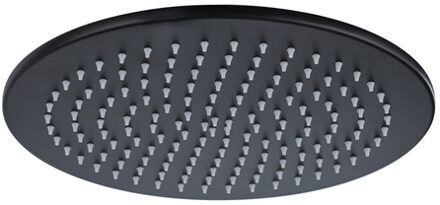 FortiFura Calvi Hoofddouche 30cm - rond - 6mm - zwart mat SW1139120