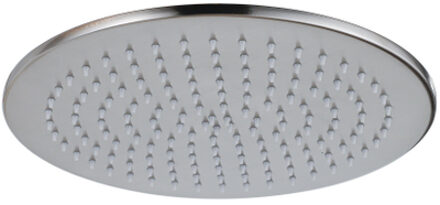 FortiFura Calvi Hoofddouche 30cm rond 6mmGeborsteld RVS PVD (RVS) SW1139121 RVS geborsteld