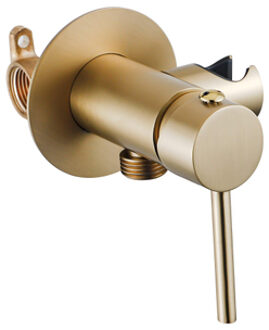 FortiFura Calvi Mengkraan Bidet - met handdouchehouder - geborsteld messing SW1236931 Messing geborsteld (goud)