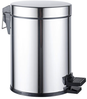 FortiFura Calvi pedaalemmer - 5 liter - rond - chroom SW1111576