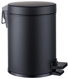 FortiFura Calvi pedaalemmer - 5 liter - rond - mat zwart SW1111577 Zwart mat