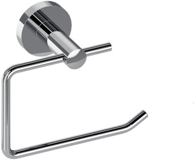 FortiFura Calvi Toiletrolhouder - zonder klep - rond - chroom SW639923
