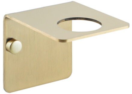 FortiFura Calvi Zeephouder - wand - Geborsteld Messing PVD (Goud) SW1211013 Messing geborsteld (goud)