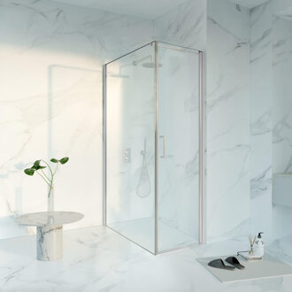 FortiFura Galeria Douchecabine - 60x120x200 - Profiel veiligheidsglas - anti kalk - chroom SW1122467/SW797917/SW797904