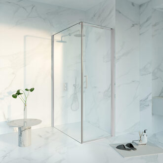 FortiFura Galeria Douchecabine - 70x120x200 - Profiel veiligheidsglas - anti kalk - chroom SW1122473/SW797917/SW797904