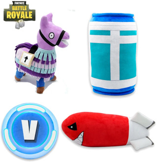 Fortress Night Kids Plush Toy Fortnite Stuffed Toys Troll Stash Llama Stash Stuffed Toys Battle Royale Plush Pillow Cushion Gift