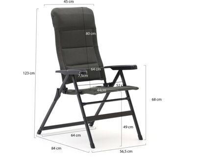 Forza Tione standenstoel - Laagste prijsgarantie! Grijs