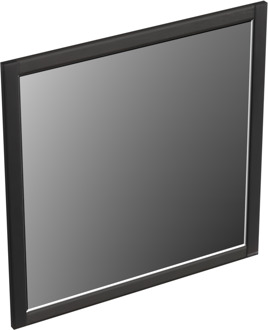 Forzalaqua Gela spiegel 80x80cm black oiled