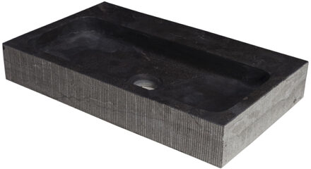 Forzalaqua Gotenburg Hardsteen Gefrijnd 50x30x8 cm Met Kraangat Antraciet