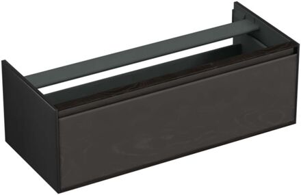 Forzalaqua Onderkast Forzalaqua Reno 120x51x40 Cm 1 La Softclose Eiken Black Oiled Zwart