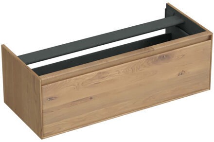 Forzalaqua Onderkast Forzalaqua Reno 120x51x40 cm 1 La Softclose Eiken Oyster Forzalaqua