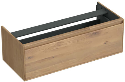 Forzalaqua Onderkast Forzalaqua Reno 120x51x40 Cm 1 La Softclose Eiken Oyster