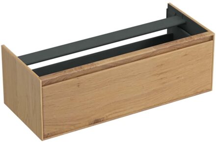 Forzalaqua Onderkast Forzalaqua Reno 120x51x40 cm 1 La Softclose Eiken Smoke Forzalaqua