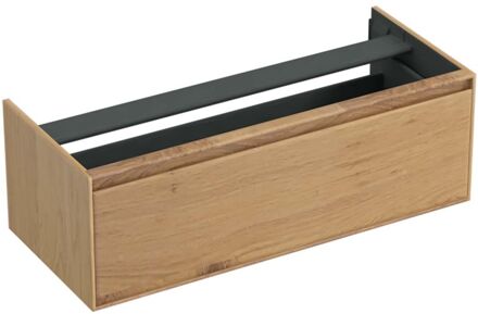 Forzalaqua Onderkast Forzalaqua Reno 120x51x40 Cm 1 La Softclose Eiken Smoke