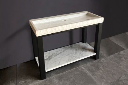 Forzalaqua Onderstel Mat Zwart 120x51x80 cm