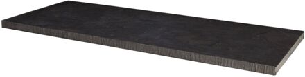 Forzalaqua Plateau Hardsteen Gefrijnd 160,5x51,5x3 cm Antraciet
