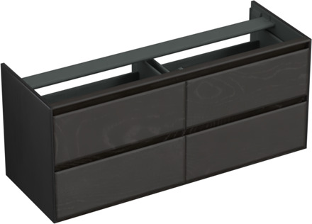 Forzalaqua Reno onderkast 140cm 4 lades black oiled