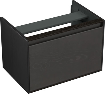 Forzalaqua Reno onderkast 60cm 1 lade black oiled