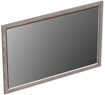 Forzalaqua Spiegel Forzalaqua Gela 120x2x80 Cm Eiken Silver Grey Bruin