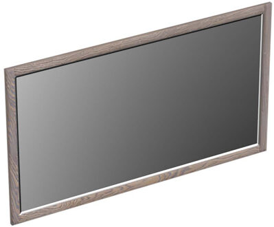 Forzalaqua Spiegel Forzalaqua Gela 140x2x80 Cm Eiken Silver Grey Bruin