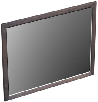 Forzalaqua Spiegel Forzalaqua Gela 2.0 100x2x80 Cm Eiken Charcoal Bruin