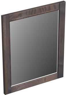 Forzalaqua Spiegel Forzalaqua Gela 40x2x50 Cm Eiken Charcoal Bruin