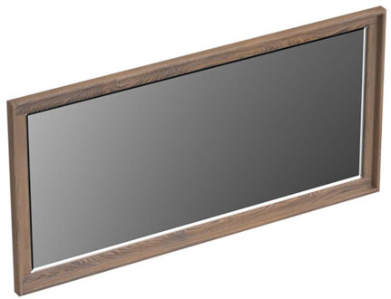 Forzalaqua Spiegel Forzalaqua Reno 100x2x50 Cm Eiken Havanna Bruin