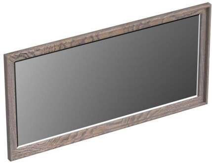 Forzalaqua Spiegel Forzalaqua Reno 100x2x50 Cm Eiken Silver Grey Bruin