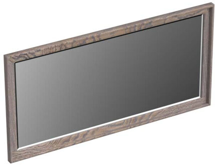 Forzalaqua Spiegel Forzalaqua Reno 100x2x50 Cm Eiken Silver Grey Bruin