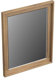 Forzalaqua Spiegel Forzalaqua Reno 40x2x50 Cm Eiken Oyster Bruin