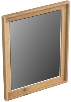 Forzalaqua Spiegel Forzalaqua Reno 40x2x50 Cm Silver Grey Eiken