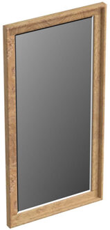 Forzalaqua Spiegel Forzalaqua Reno Rechthoek 40x2x80 Cm Eiken Smoke