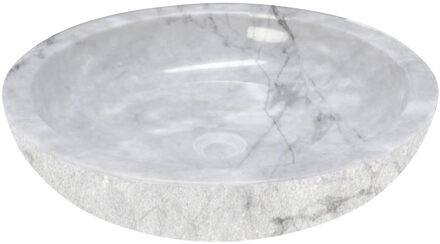 Forzalaqua Waskom Forzalaqua Verona XL Carrara Rond Gepolijst 50X12X cm