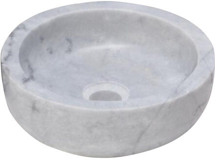 Forzalaqua Waskom Forzalaqua Verona XS Carrara Gepolijst 30X10 cm