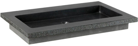 Forzalaqua Wastafel Forzalaqua Nova Doppio Gezoet & Gefrijnd 60.5x51.5x9.5 cm 1 Kraangat